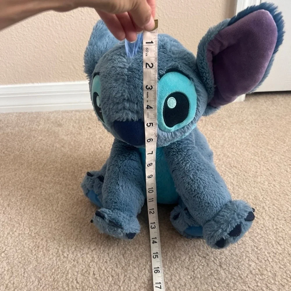 Disney‎ Lilo & Stitch Plush Stuffed Animal Blue Purple Alien 14 inch